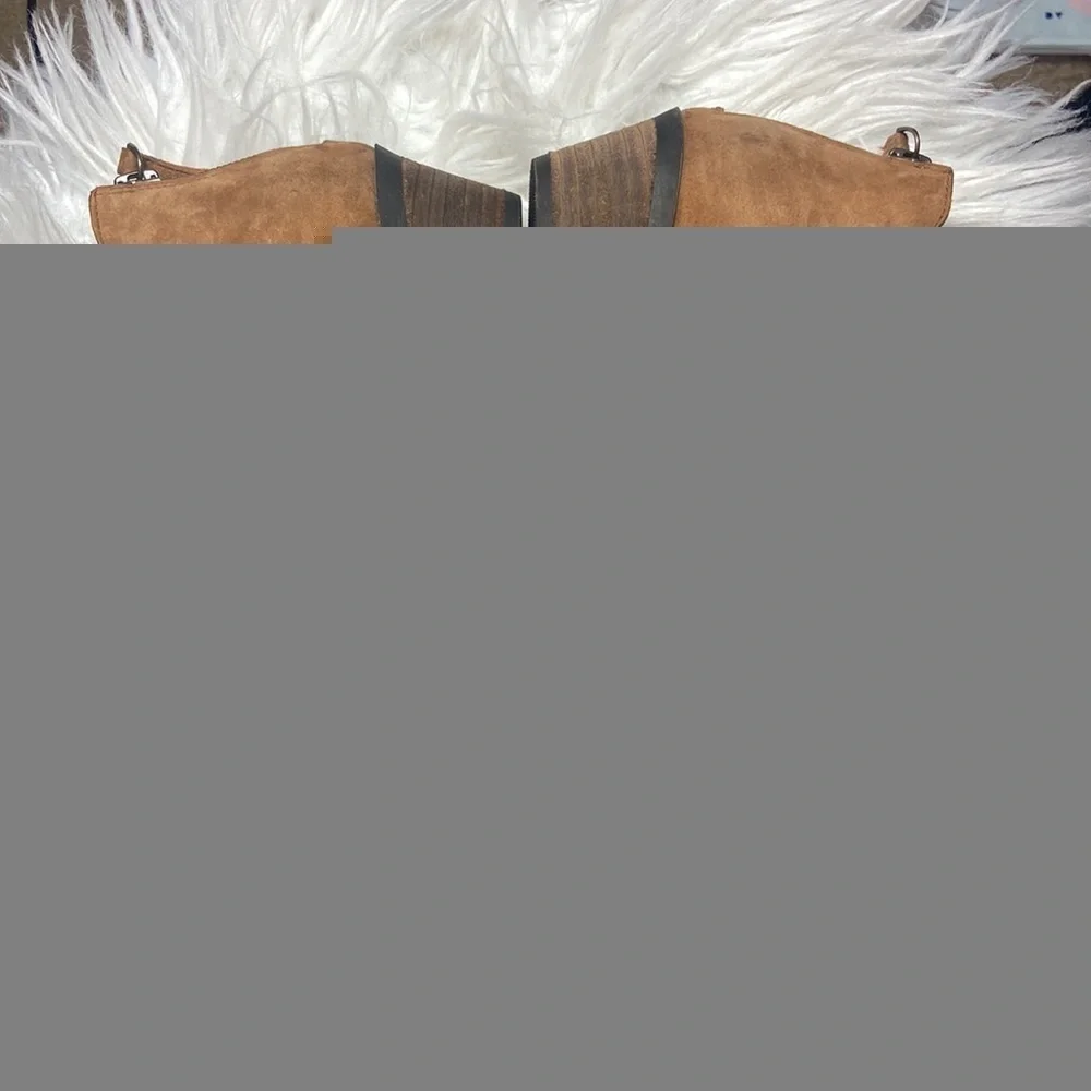 Caslon Liam Braided Suede in shade Cognac - Picture 6 of 8